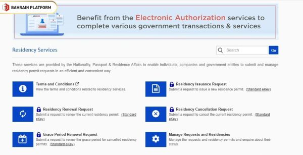 Residence Issuance in Bahrain